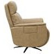 Cove Dune Leather Zero Gravity Swivel Power Recliner with USB Charging and Heat Massage