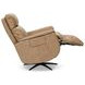 Cove Dune Leather Zero Gravity Swivel Power Recliner with USB Charging and Heat Massage