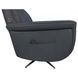Haven Harbor Leather Zero Gravity Swivel Power Recliner with USB Charging and Heat Massage