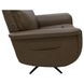 Haven Riverstone Leather Zero Gravity Swivel Power Recliner with USB Charging and Heat Massage