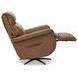 Haven Riverstone Leather Zero Gravity Swivel Power Recliner with USB Charging and Heat Massage
