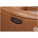 Portland Desert Leather Glider Power Recliner with Power Headrest and USB Charging