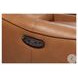 Portland Desert Leather Glider Power Recliner with Power Headrest and USB Charging