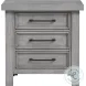Logandale Antique Gray Nightstand