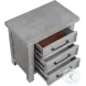 Logandale Antique Gray Nightstand