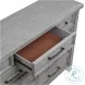 Logandale Antique Gray 9 Drawer Dresser
