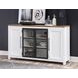Franklin Harvest Oak and Natural White 4 Door Credenza