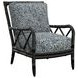 Ivory Key Gray Upholstered Heydon Accent Chair