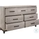 Zephyr Light Gray Storage Wall Bedroom Set