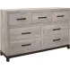 Zephyr Light Gray Storage Wall Bedroom Set