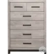 Zephyr Light Gray Storage Wall Bedroom Set