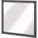 Zephyr Brownish Gray Storage Wall Bedroom Set with Nightstand and LED Lighting