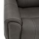 Carter Smoke Zero Gravity Triple Power Recliner with USB Charging and Heat Massage