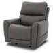 Carter Smoke Zero Gravity Triple Power Recliner with USB Charging and Heat Massage