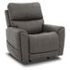 Carter Smoke Zero Gravity Triple Power Recliner with USB Charging and Heat Massage