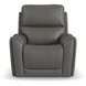 Carter Smoke Zero Gravity Power Lift Recliner with USB Charging and Heat Massage