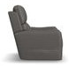 Carter Smoke Zero Gravity Power Lift Recliner with USB Charging and Heat Massage