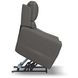 Carter Smoke Zero Gravity Power Lift Recliner with USB Charging and Heat Massage