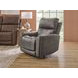 Carter Smoke Zero Gravity Power Lift Recliner with USB Charging and Heat Massage