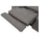 Carter Smoke 6 Piece Modular Zero Gravity Power Reclining Sectional with Power Lumbar and USB Charging
