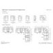 Carter Cappuccino 6 Piece Modular Zero Gravity Power Reclining Sectional with Power Lumbar and USB Charging