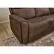 Carter Cappuccino 6 Piece Modular Zero Gravity Power Reclining Sectional with Power Lumbar and USB Charging