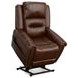 Oscar Light Brown Power Lift Recliner With Power Headrest And Lumbar