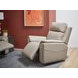 Vernon Dove Gray Zero Gravity Swivel Gliding Power Recliner with USB Charging and Heat Massage