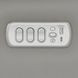 Vernon Dove Gray 86" Zero Gravity Power Reclining Sofa with USB Charging and LED