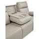 Vernon Dove Gray 86" Zero Gravity Power Reclining Sofa with USB Charging and LED
