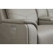 Vernon Dove Gray 73" Zero Gravity Power Reclining Loveseat with USB Charging and Heat Massage