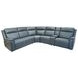 Vernon Admiral 6 Piece Modular Zero Gravity Power Reclining Sectional with Heat Massage and USB Charging