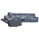 Vernon Admiral 6 Piece Modular Zero Gravity Power Reclining Sectional with Heat Massage and USB Charging