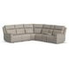 Vernon Dove Gray 6 Piece Modular Zero Gravity Power Reclining Sectional with Heat Massage and USB Charging