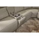 Vernon Dove Gray 6 Piece Modular Zero Gravity Power Reclining Sectional with Heat Massage and USB Charging