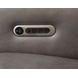 Wyatt Gunmetal Gray Leather Zero Gravity Power Recliner with Power Lumbar and USB Charging