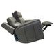 Wyatt Gunmetal Gray Leather 85" Zero Gravity Power Reclining Sofa with Power Lumbar and USB Charging