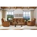Wyatt Canyon Brown Leather Zero Gravity Power Reclining Living Room Set