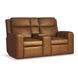 Wyatt Canyon Brown Leather Zero Gravity Power Reclining Living Room Set