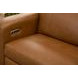 Wyatt Canyon Brown Leather 6 Piece Modular Zero Gravity Power Reclining Sectional with Power Lumbar and USB Charging
