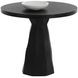 Kliff Black 34" Round Outdoor Bistro Table