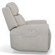 Barnett Cream Leather Power Reclining Living Room Set With Power Headrest And Lumbar