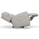 Barnett Cream Leather Power Recliner With Power Headrest And Lumbar
