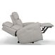 Barnett Cream Leather Power Reclining 65" Loveseat With Power Headrest And Lumbar