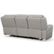Barnett Cream Leather 87" Power Reclining Sofa With Power Headrest And Lumbar