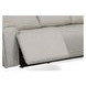 Barnett Cream Leather 87" Power Reclining Sofa With Power Headrest And Lumbar
