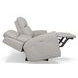 Barnett Cream Leather 87" Power Reclining Sofa With Power Headrest And Lumbar