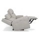Barnett Cream Leather 87" Power Reclining Sofa With Power Headrest And Lumbar