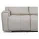Barnett Cream Leather 87" Power Reclining Sofa With Power Headrest And Lumbar