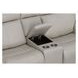 Barnett Cream Leather Power Reclining Living Room Set With Power Headrest And Lumbar